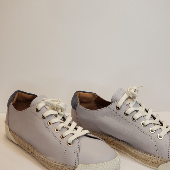 Women's Franco Sarto Leather Sneakers Size  US 8 - Picture 9 of 9